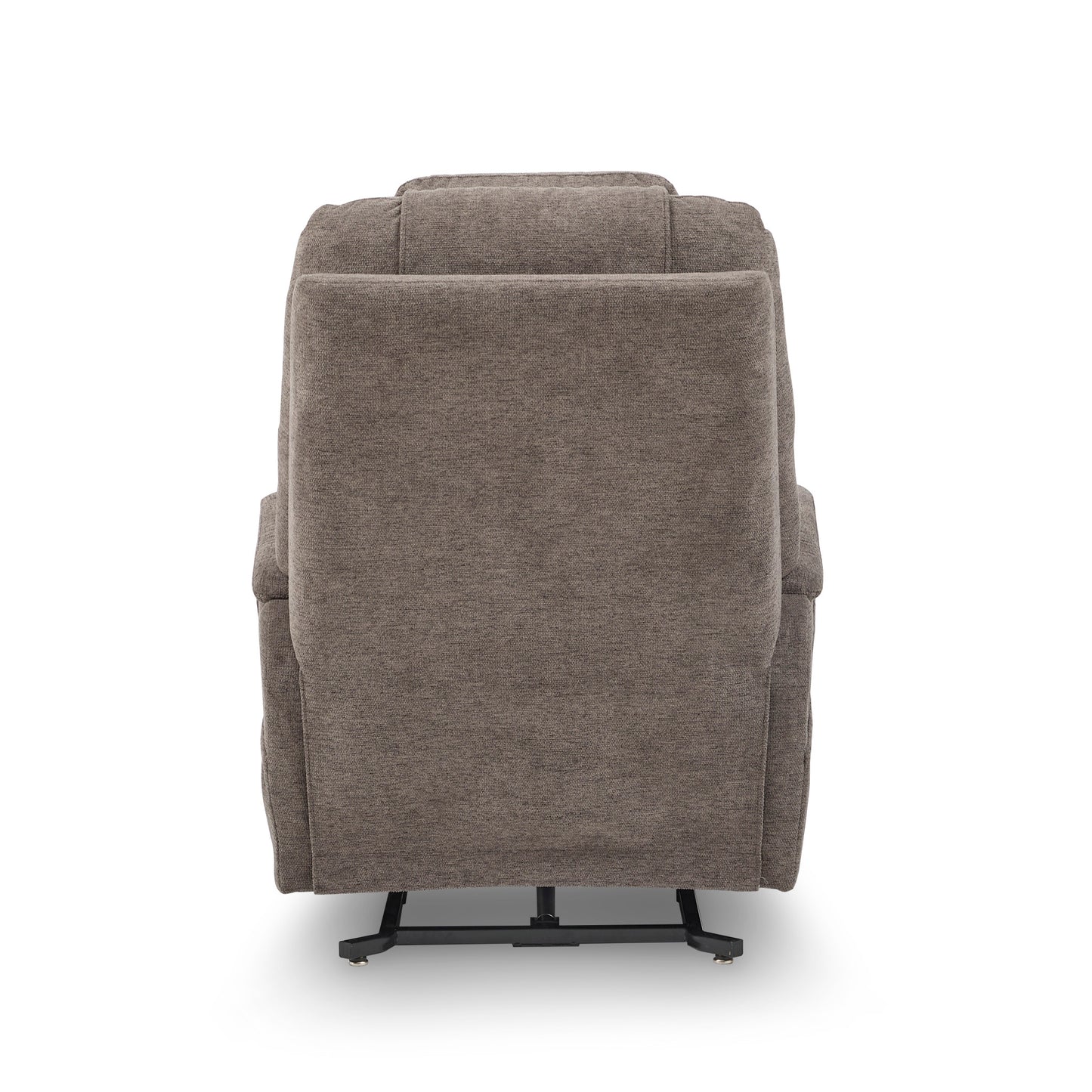 Zecliner Model 3+ Umber Fabric Power Lift Recliner with Power Headrest, Lumbar, Heat & Massage