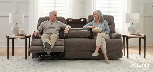 Zecliner Zofa: The Dual-Seat Recliner Sofa for Shared Comfort
