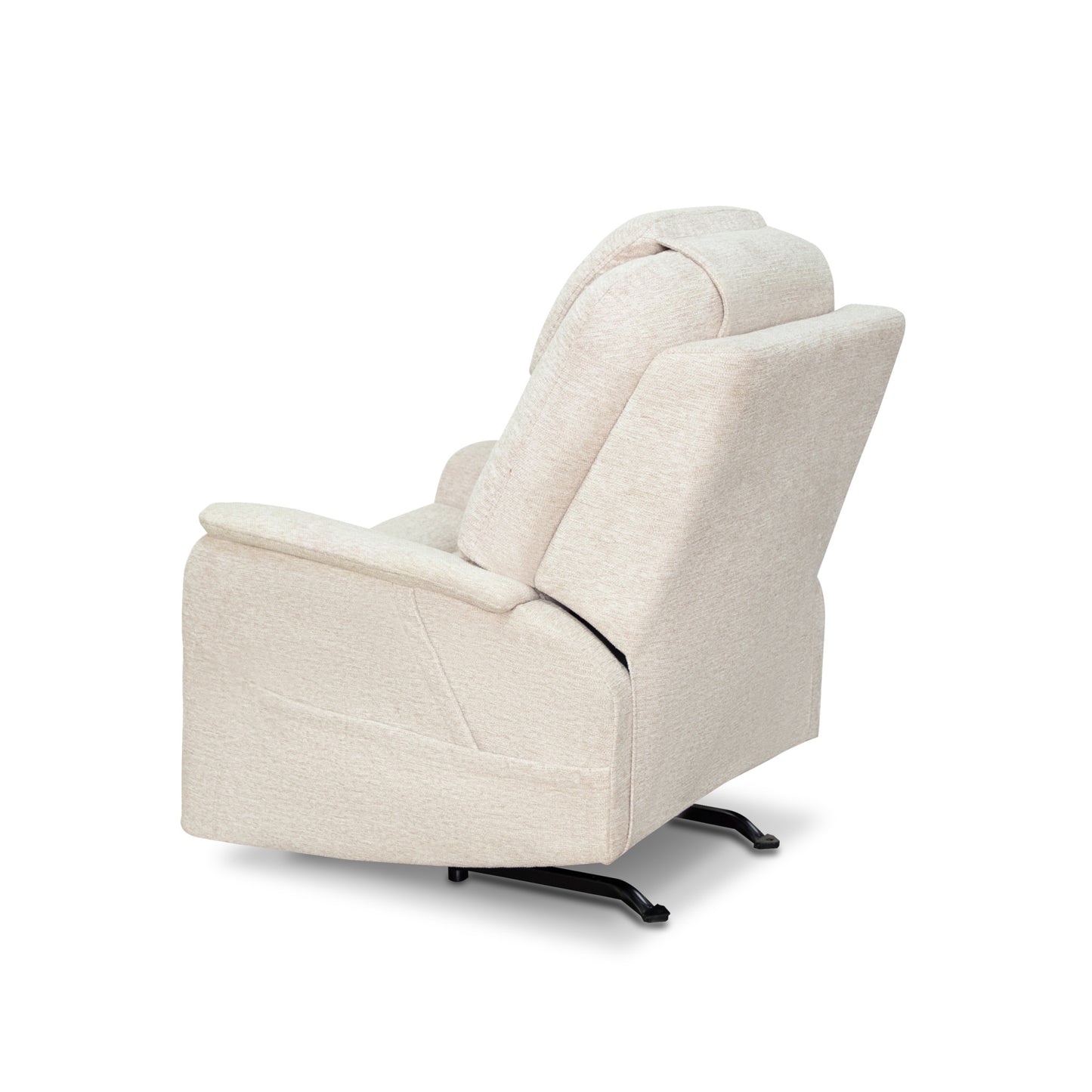Zecliner Model 3+ Petite Ceramic Fabric Power Lift Recliner with Power Headrest, Lumbar, Heat & Massage