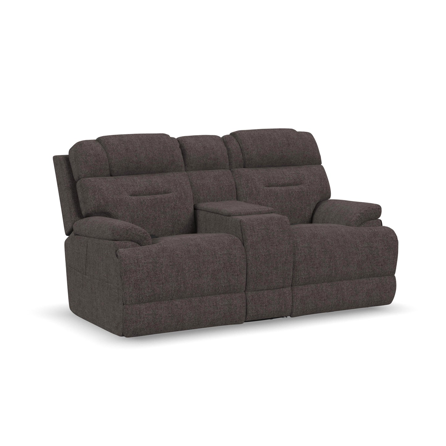 Zecliner Modular Power Sleep Modular Sectional with Power Headrest, Lumbar, Heat, & Massage