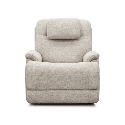 Zecliner Model 2 Petite Shell Fabric Power Sleep Recliner with Power Headrest & Lumbar