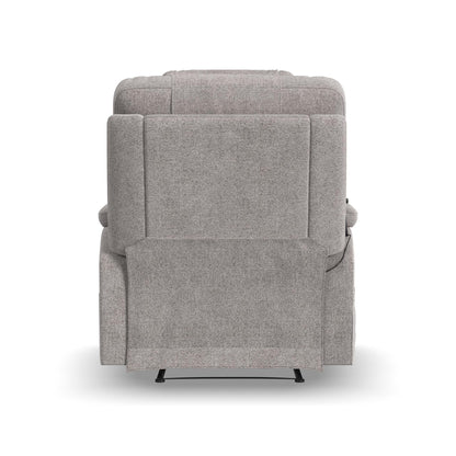 Zecliner Model 2 Petite Dove Fabric Power Lift Sleep Recliner with Power Headrest & Lumbar