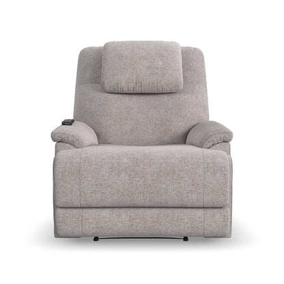 Zecliner Model 2 Petite Dove Fabric Power Lift Sleep Recliner with Power Headrest & Lumbar