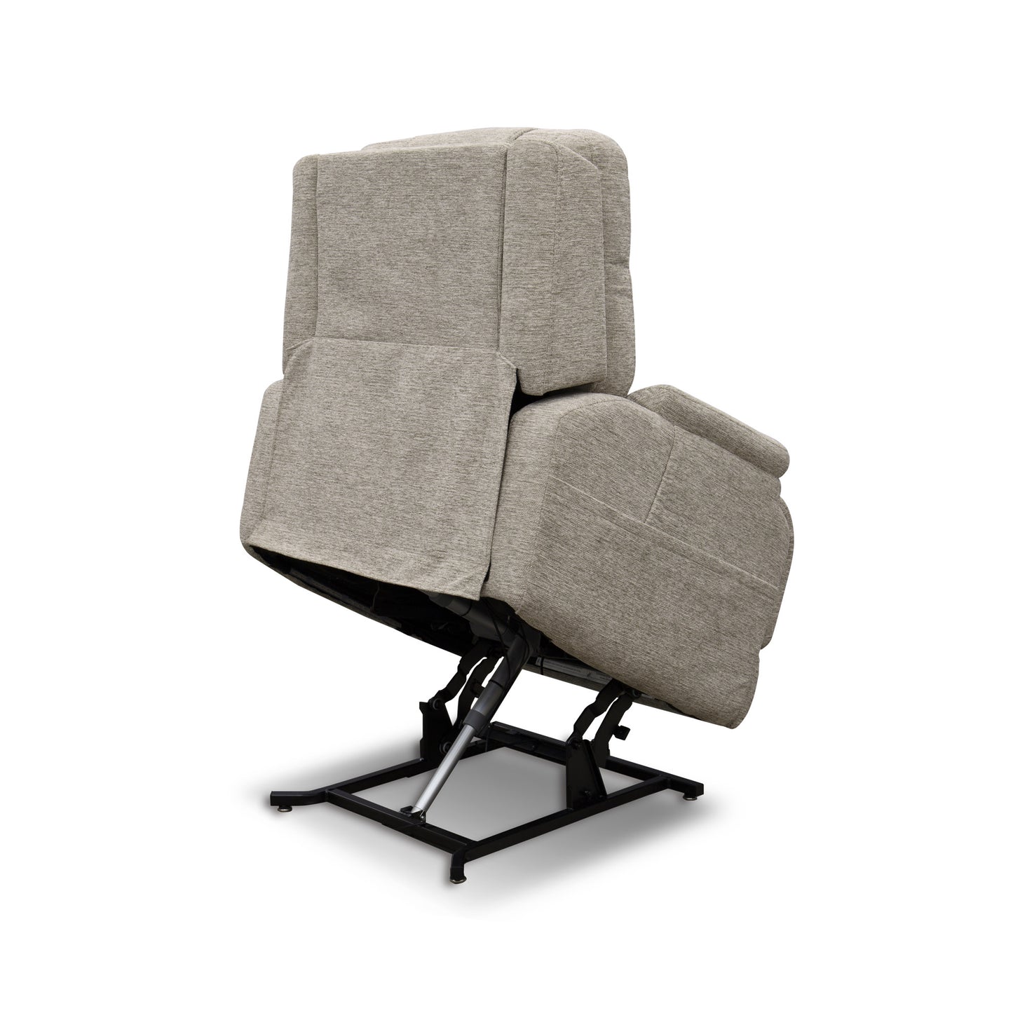 Zecliner Model 2 Petite Shell Fabric Power Lift Sleep Recliner with Power Headrest & Lumbar