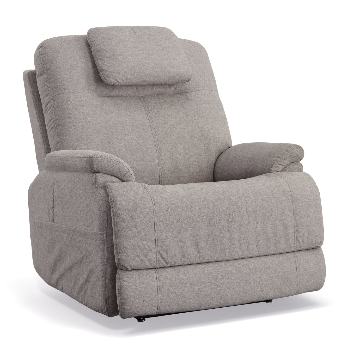 Zecliner Model 1 Dove Fabric Power Lift Sleep Chair