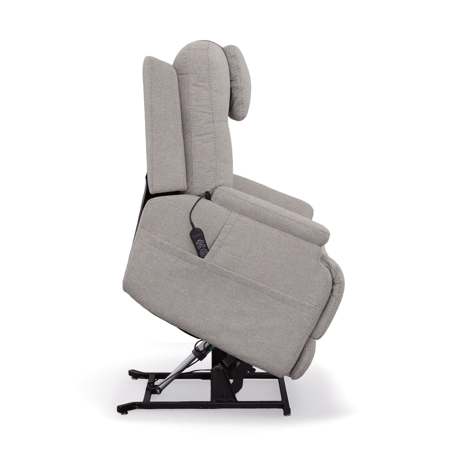 Zecliner Model 1 Dove Fabric Power Lift Sleep Chair