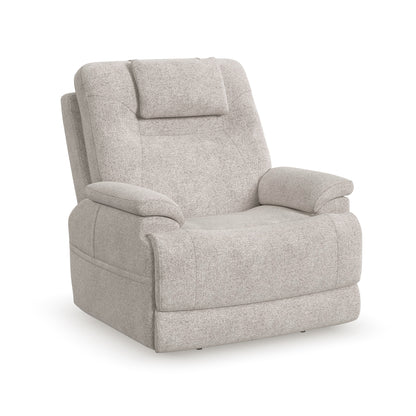 Zecliner Model 2 Shell Fabric Power Sleep Recliner with Power Headrest & Lumbar