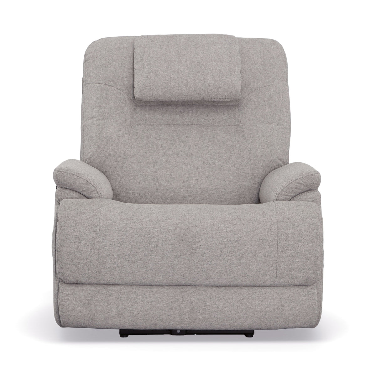 Zecliner Model 2+ Dove Fabric Power Lift Sleep Recliner with Power Headrest, Lumbar, Heat & Massage