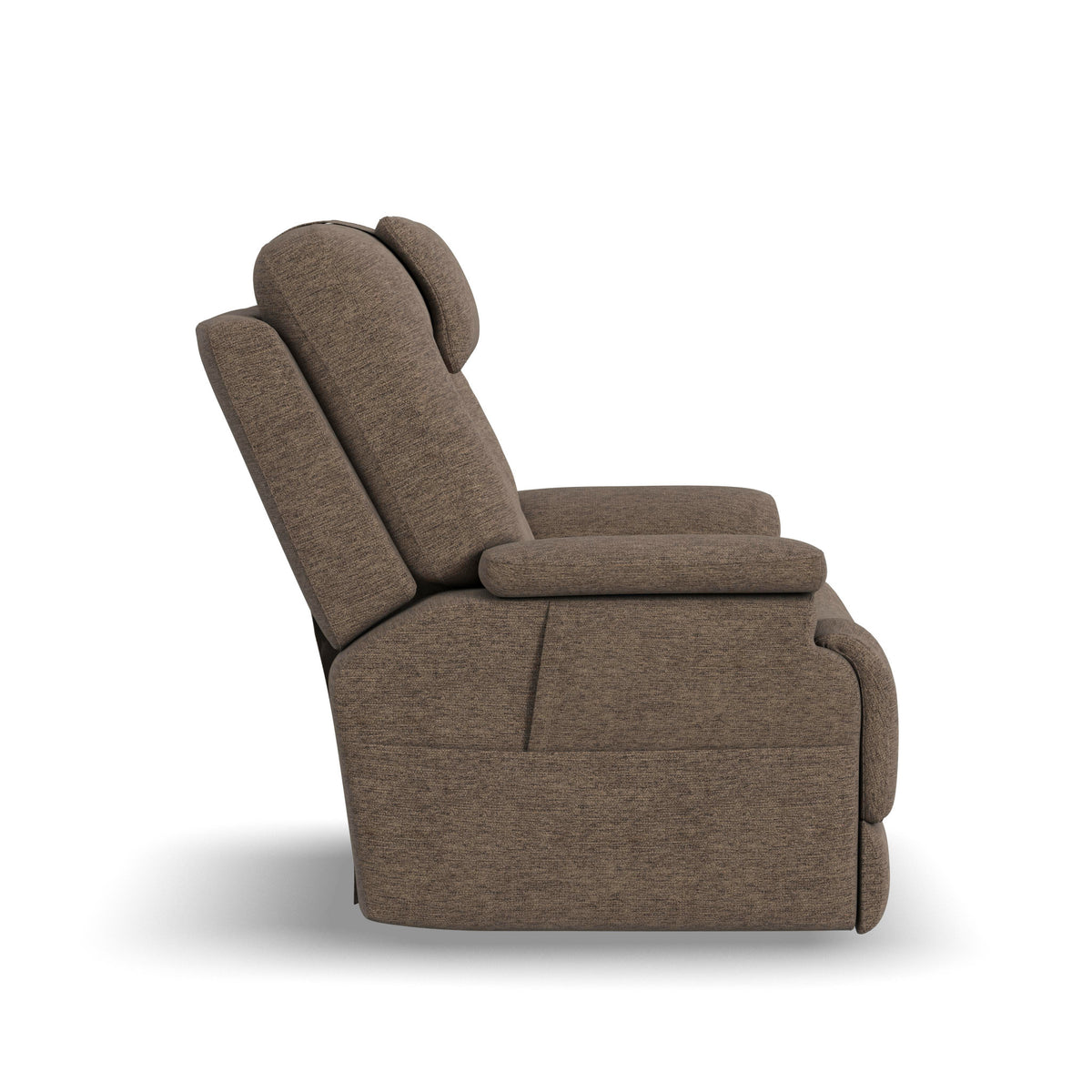 Zecliner Model 2+ Toast Fabric Power Lift Sleep Recliner with Power Headrest, Lumbar, Heat & Massage