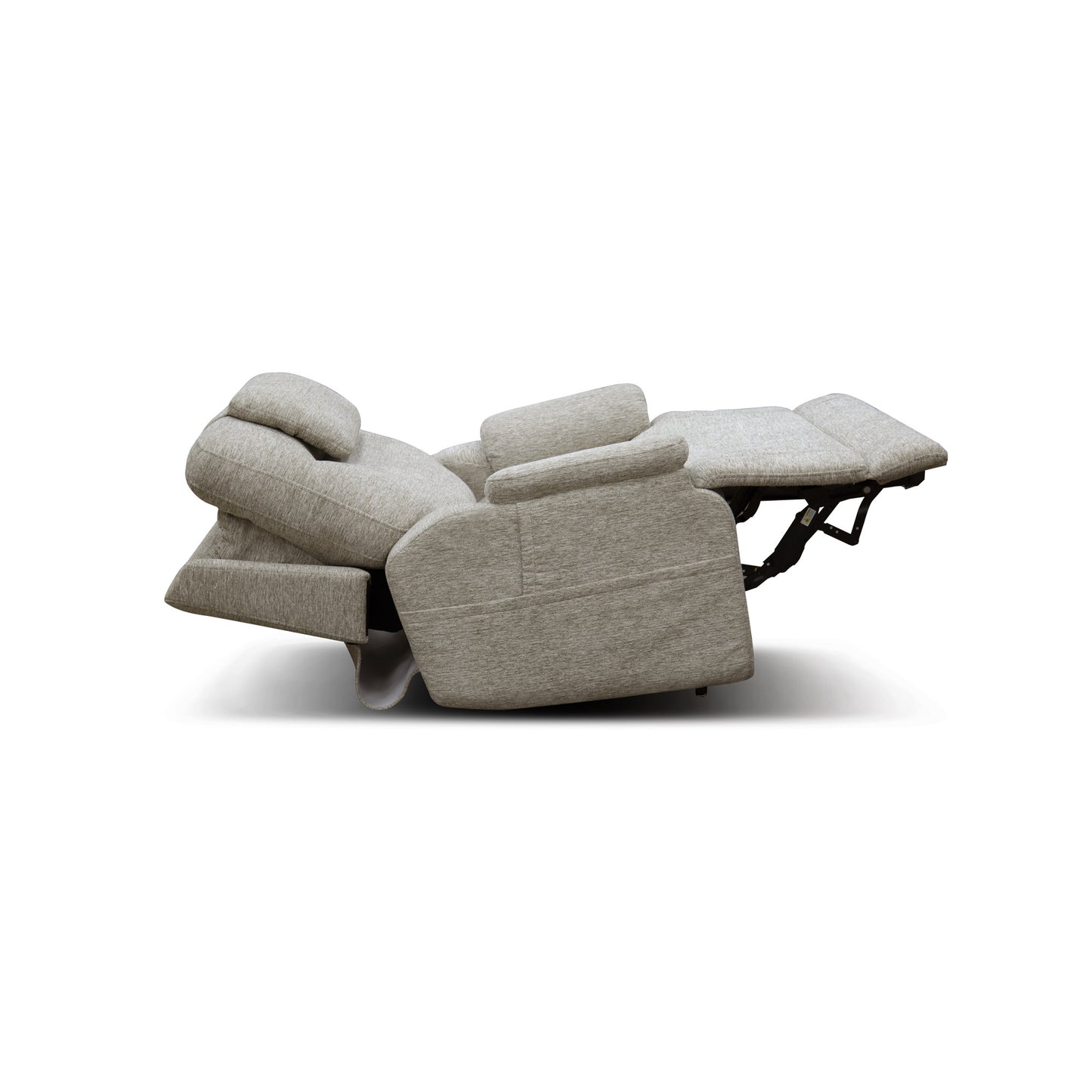 Zecliner Model 2+ Shell Fabric Power Lift Sleep Recliner with Power Headrest, Lumbar, Heat & Massage