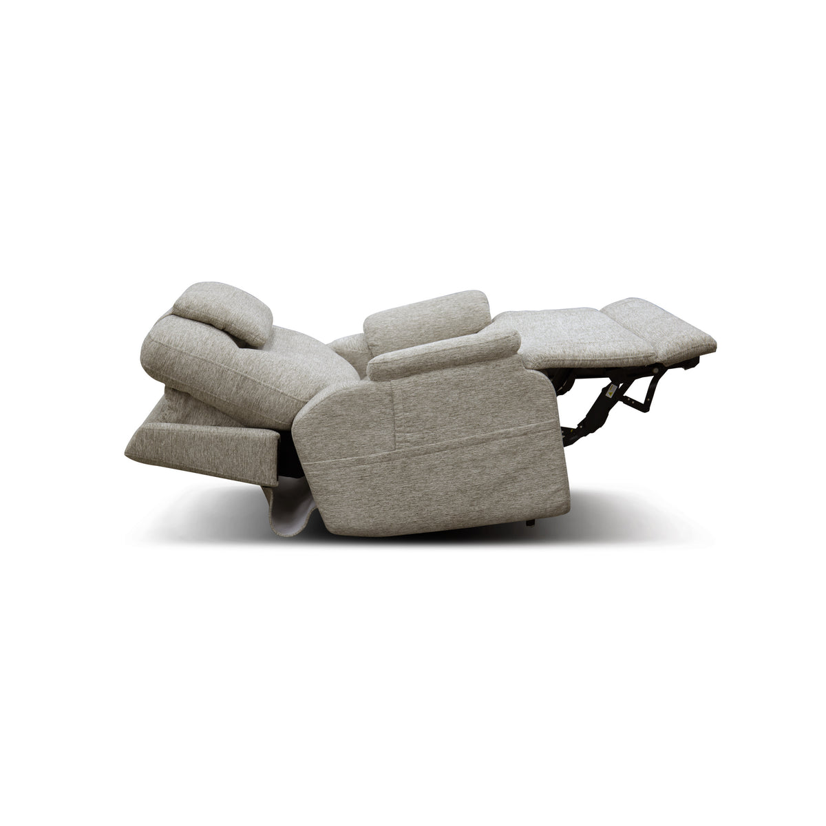 Zecliner Model 2+ Shell Fabric Power Lift Sleep Recliner with Power Headrest, Lumbar, Heat & Massage