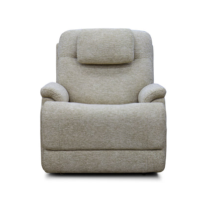 Zecliner Model 2+ Shell Fabric Power Lift Sleep Recliner with Power Headrest, Lumbar, Heat & Massage