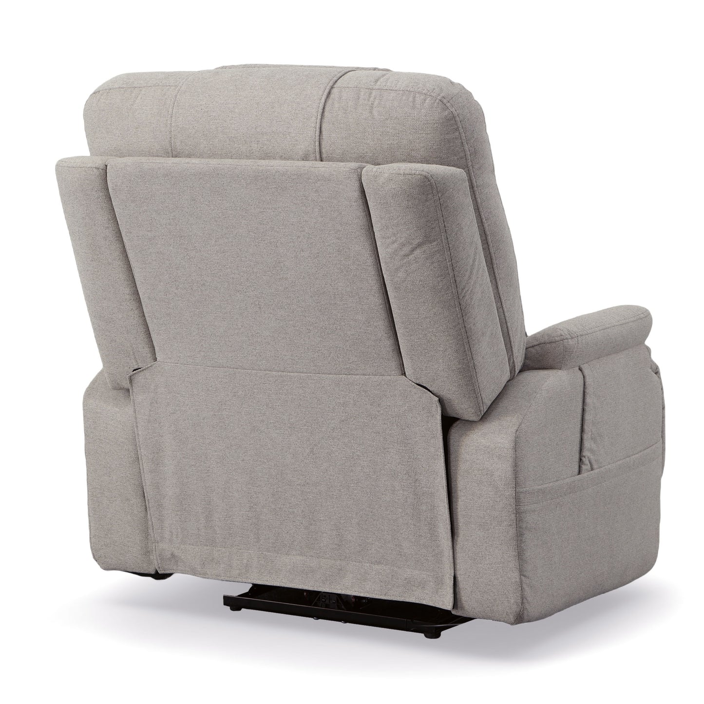 Zecliner Model 2 Dove Fabric Power Lift Sleep Recliner with Power Headrest & Lumbar