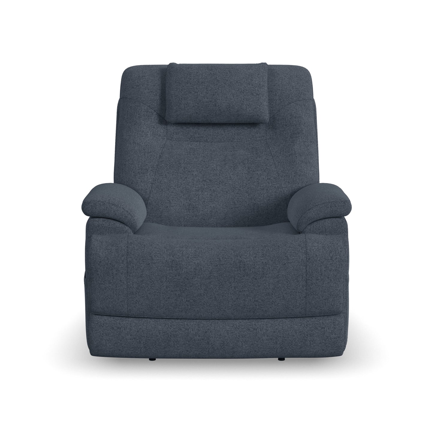 Zecliner Model 2 Denim Fabric Power Lift Sleep Recliner with Power Headrest & Lumbar