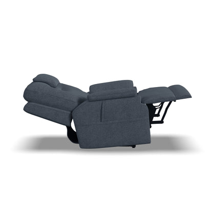 Zecliner Model 2 Denim Fabric Power Lift Sleep Recliner with Power Headrest & Lumbar