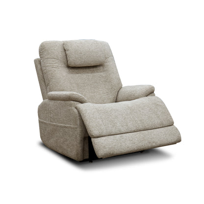 Zecliner Model 2 Shell Fabric Power Lift Sleep Recliner with Power Headrest & Lumbar