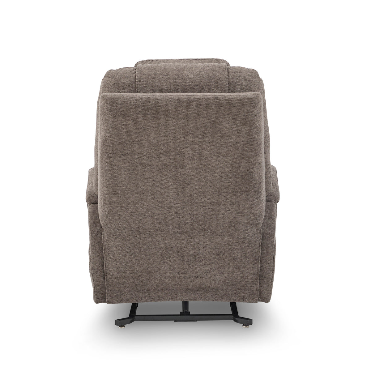 Zecliner Model 3+ Umber Fabric Power Rocking Sleep Recliner with Power Headrest, Lumbar, Heat & Massage