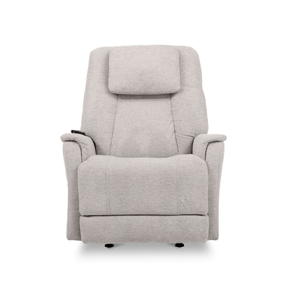 Zecliner Model 3+ Ceramic Fabric Power Rocking Sleep Recliner with Power Headrest, Lumbar, Heat & Massage