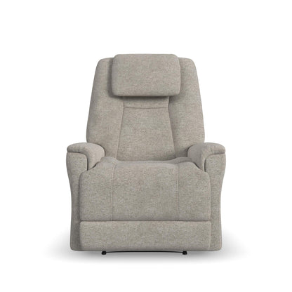 Zecliner Model 3+ Fabric Power Rocking Sleep Recliner with Power Headrest, Lumbar, Heat & Massage