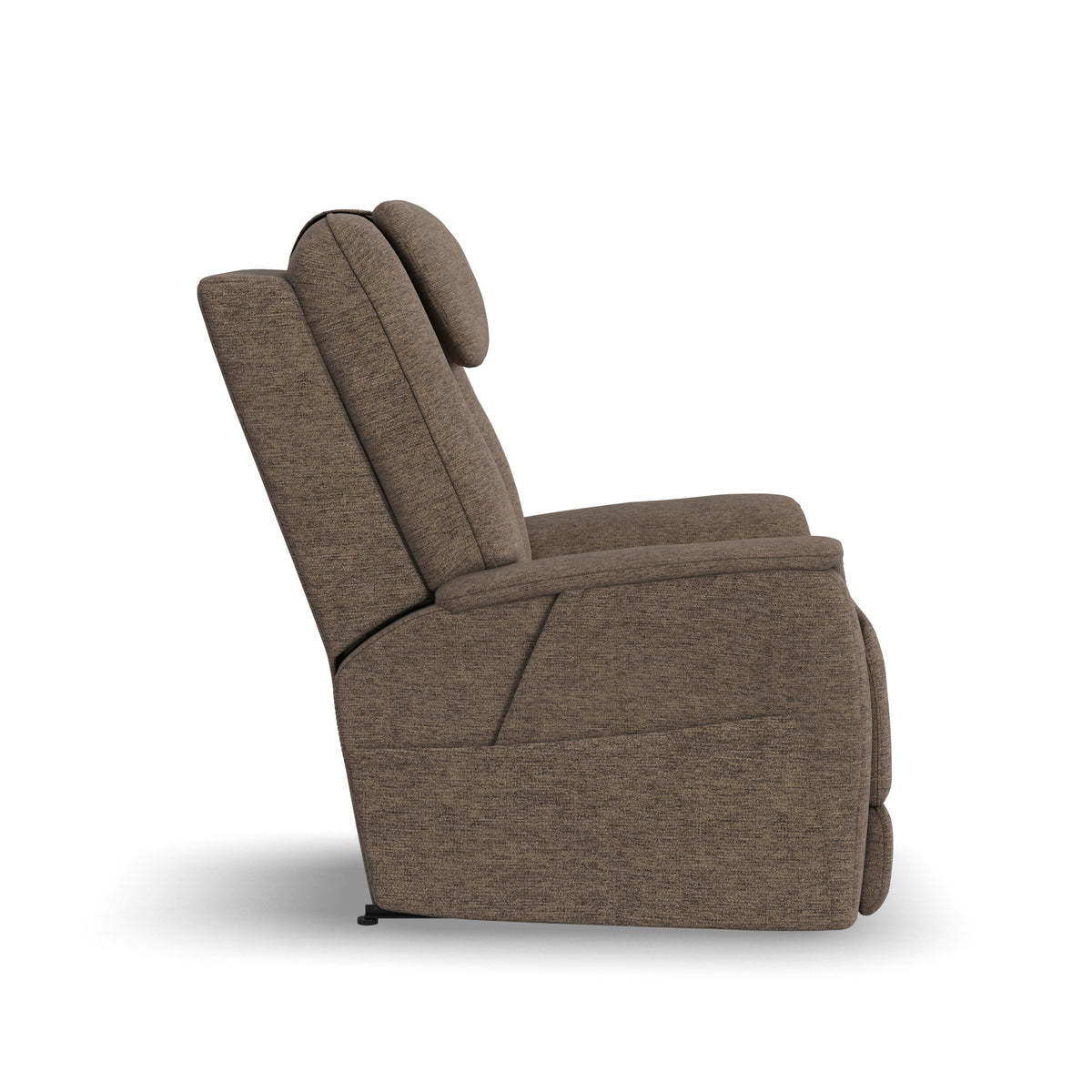 Zecliner Model 3+ Toast Fabric Power Lift Recliner with Power Headrest, Lumbar, Heat & Massage